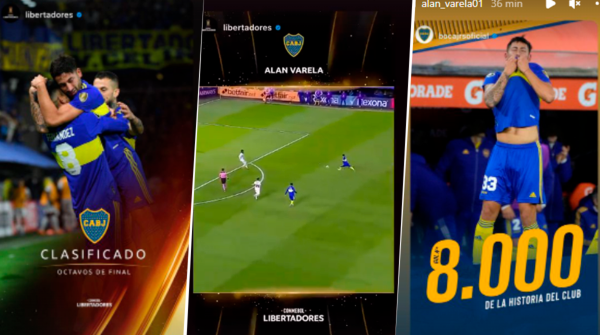 Las publicaciones de Alan Varela en sus historias de Instagram