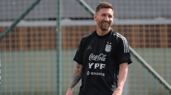 Messi será titular ante Estonia. (Foto: @Argentina)