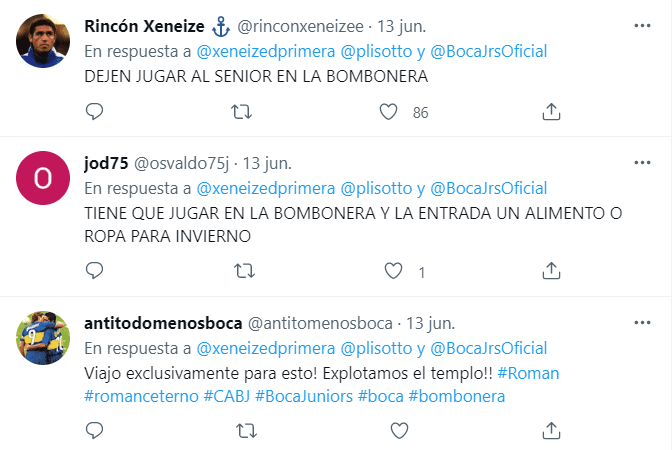 Los hinchas y su ilusión por ver a Riquelme en el Senior.