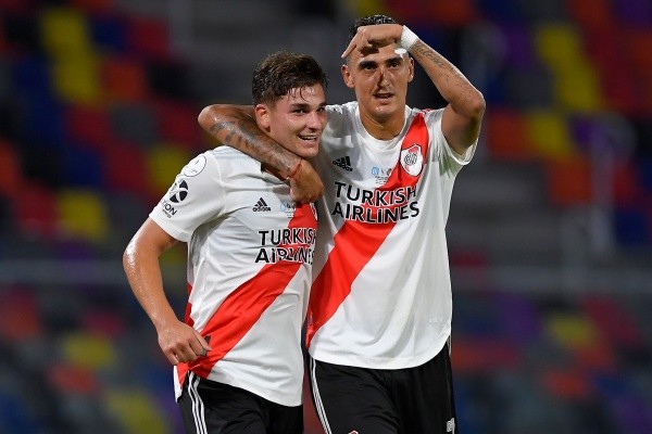 Vuelve la dupla de ataque en River (Getty)