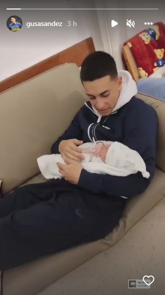 Sández en Instagram.