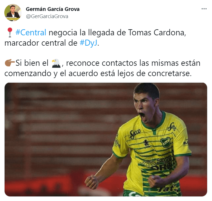 Tevez y un nuevo apuntado para Rosario Central.