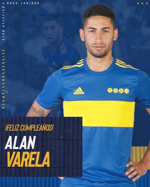 Varela cumple 21 años.