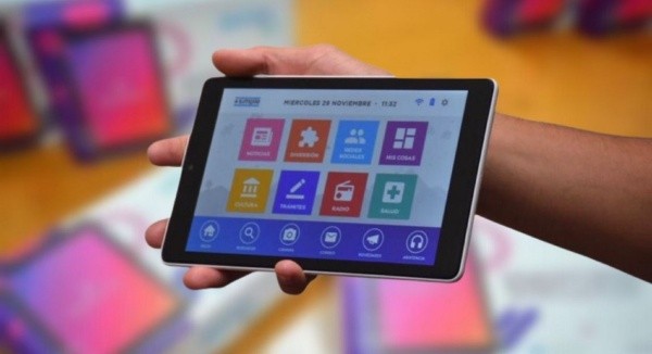 Tablets gratis para jubilados y pensionados.