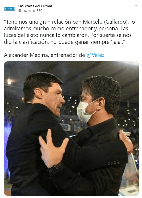 Medina y Gallardo, entrenadores con una buena relación.