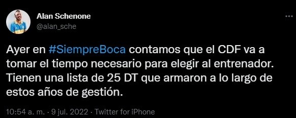 Boca tiene 25 nombres en carpeta.
