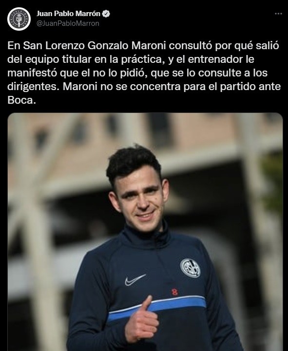 La situación de Maroni.