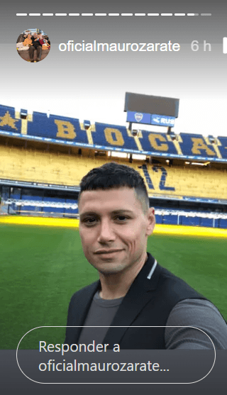 Una de las historias publicadas por Zárate.