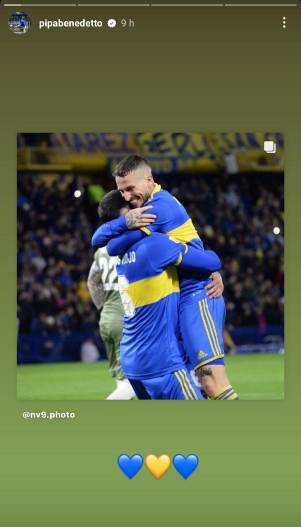 Las publicaciones de Benedetto.