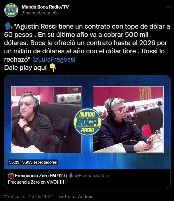 La situación de Rossi.