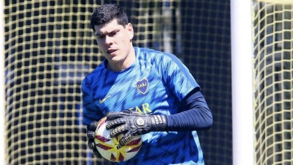 Lampe en su paso por Boca (Foto: Boca Jrs Oficial)