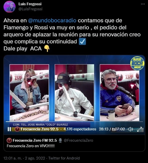 La situación de Rossi.