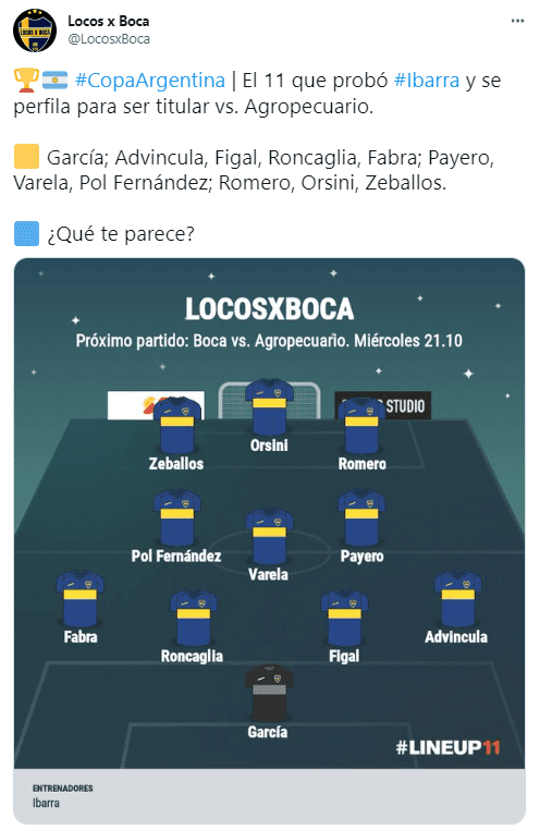 La modificación de Ibarra en la práctica que podría generar polémica la próxima fecha.