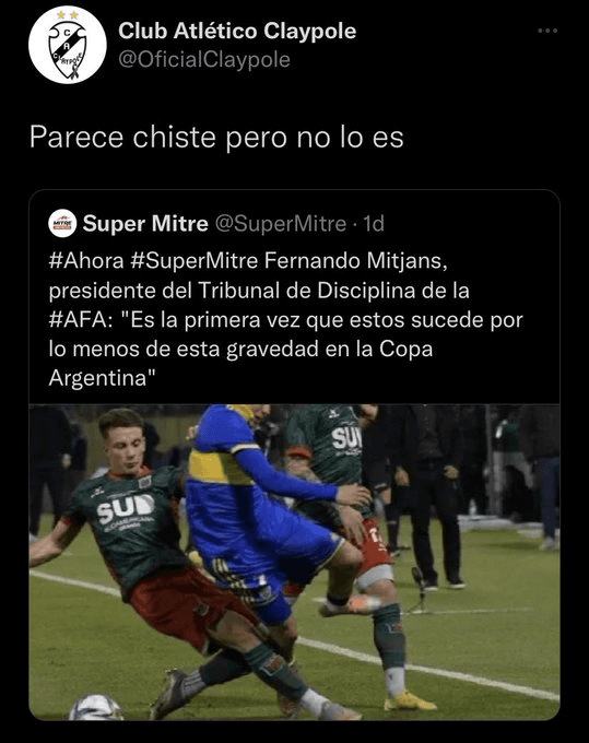 Claypole y la crítica que se hizo viral.