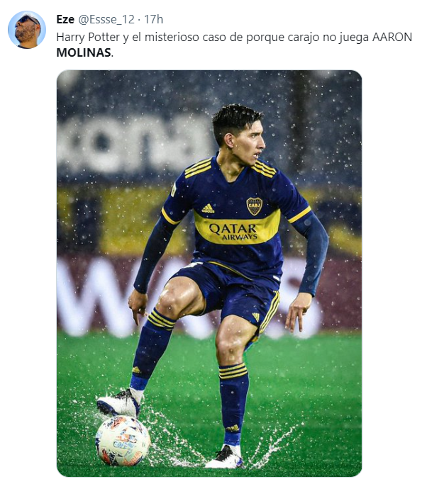 Los hinchas de Boca piden a gritos a Molinas.