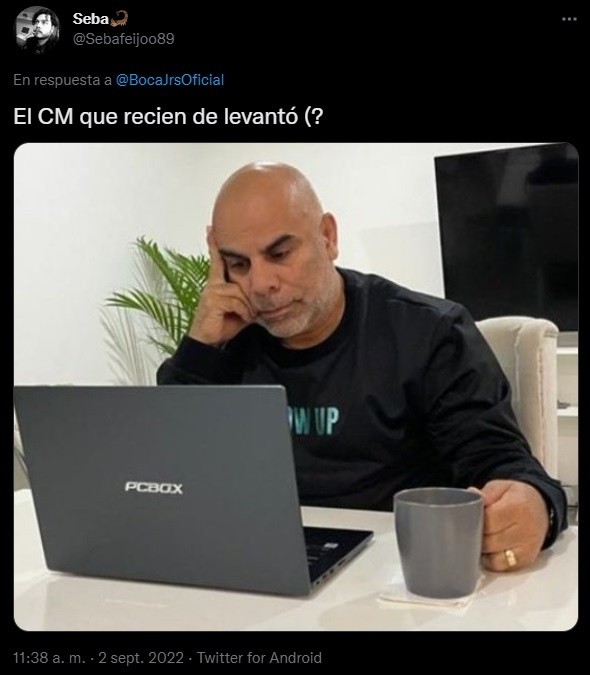 La reacción de los hinchas.