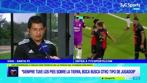 Habló el Pulga Rodríguez.