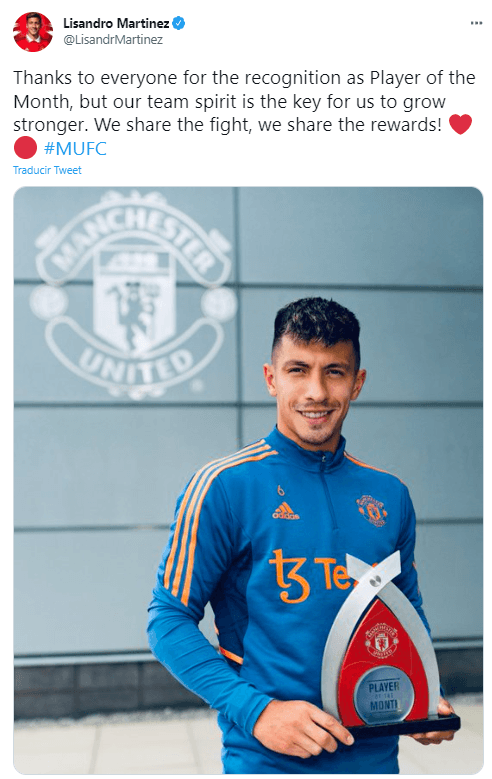 De ser mejor jugador del mes a ir al banco: ¿por qué Lisandro Martínez no juega en el United?