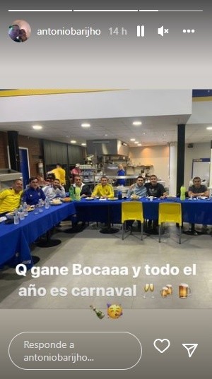 El asado de Boca.