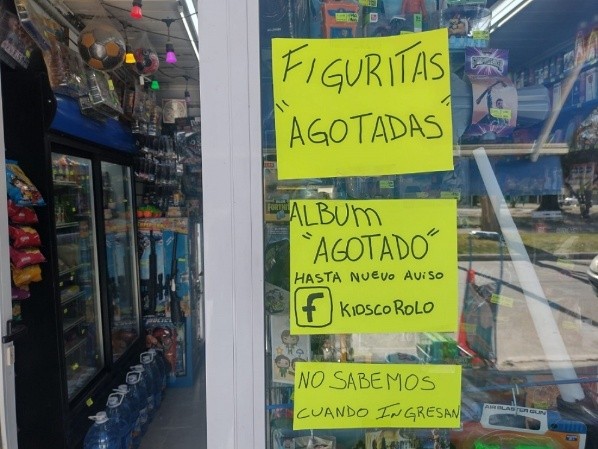 Las figuritas del Mundial están agotadas en la mayoría de puntos de venta