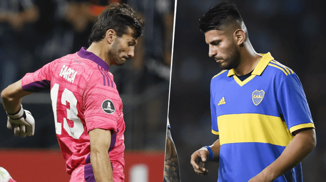 Javi García y Zambrano, con ofertas para seguir en Boca. (Foto: Getty Images)