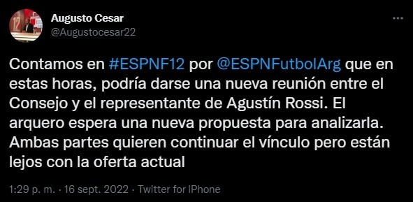 La situación de Rossi.