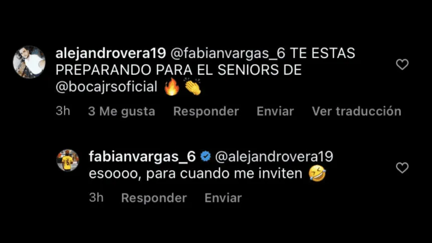 ¿Vargas se suma al Senior?