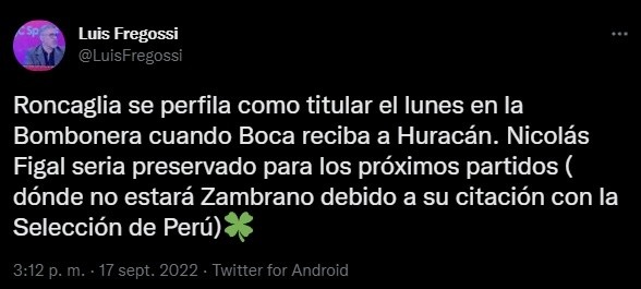 La situación de Figal.