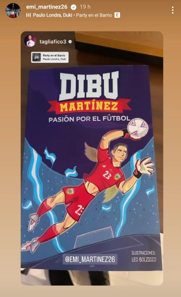 Instagram Emiliano Martínez