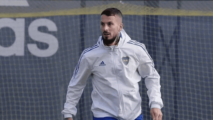 Benedetto ya se entrena con normalidad. (Prensa Boca)