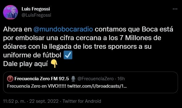 La cifra que podría sumar Boca.