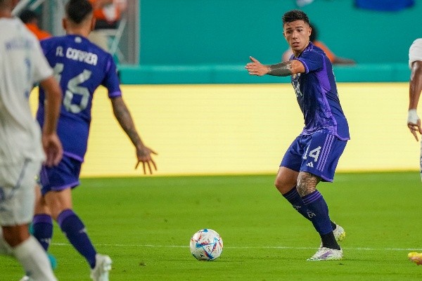 Enzo Fernández, el jugador que sigue sorprendiendo a Scaloni.