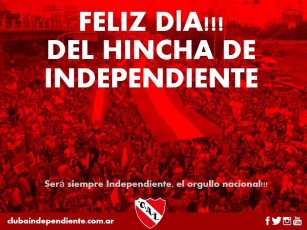 Foto: Twitter oficial de Independiente