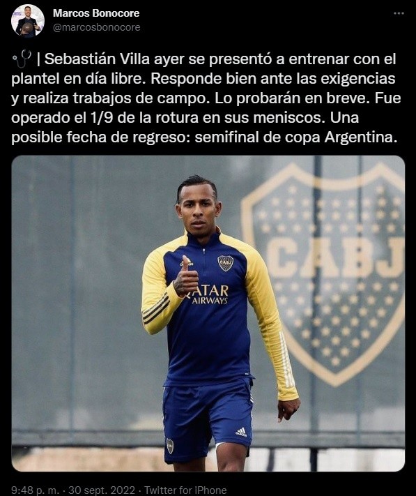 La situación de Villa.