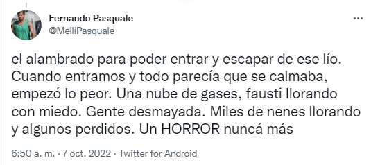 La escalofriante historia de un hincha del Lobo y su hijo.