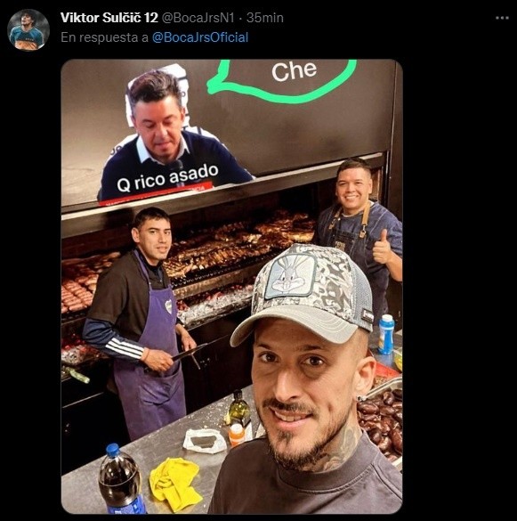 La reacción de los hinchas.