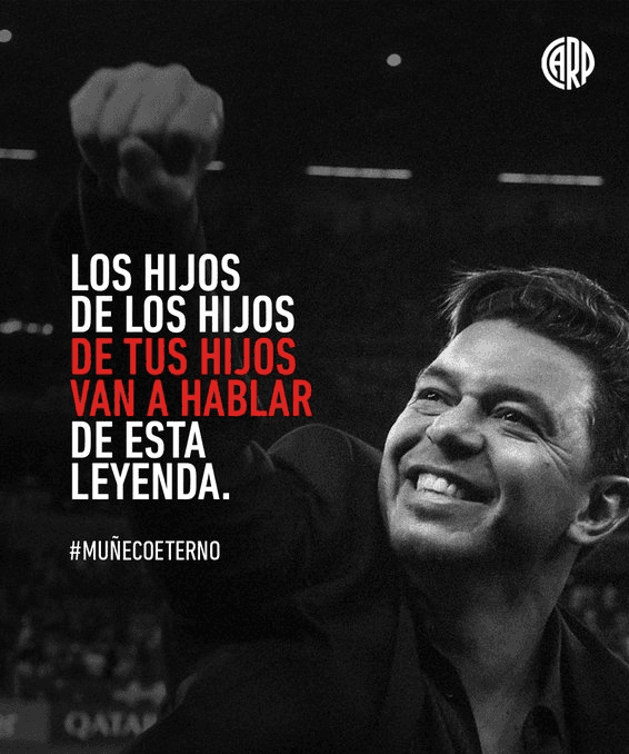 Una de las publicaciones de River.