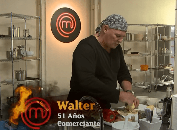 Walter participó de MasterChef 2014