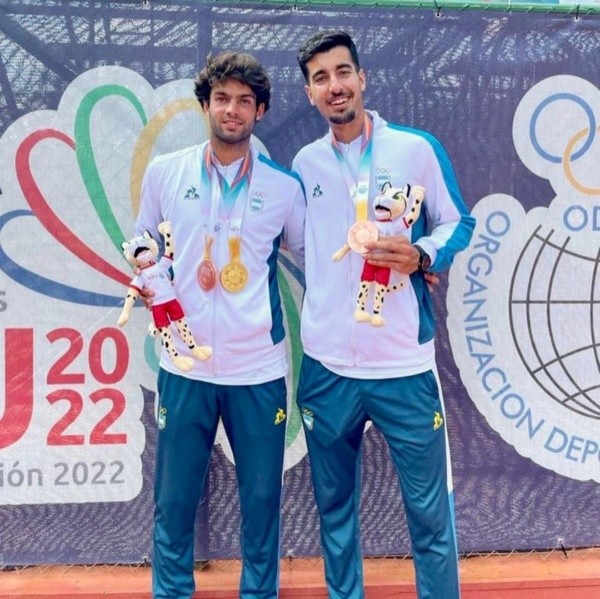 Facundo Díaz Acosta ganó el oro en tenis (Foto ENARD)
