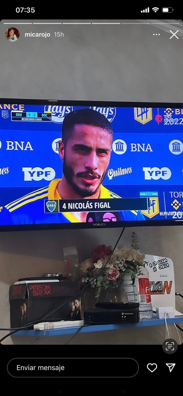 Una vieja historia de Mica Rojo.