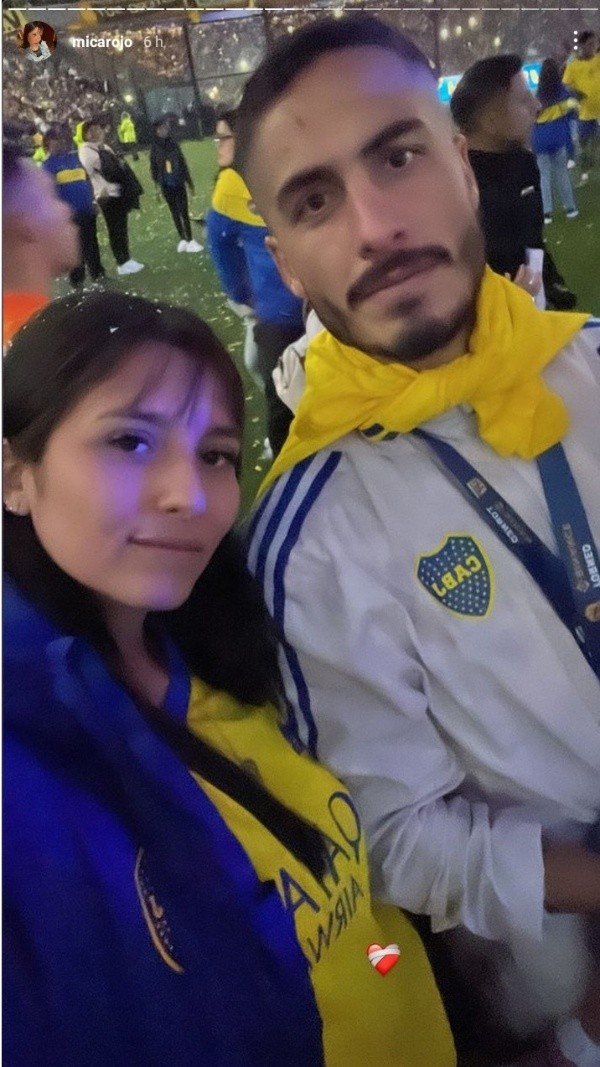 La historia que subió Mica Rojo.