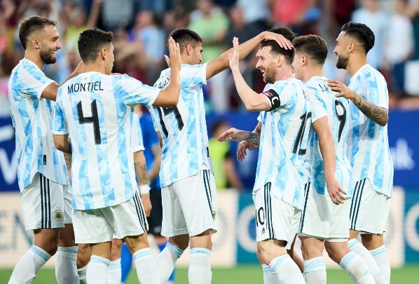 La Albiceleste jugará un amistoso ante Emiratos Árabes Unidos antes del inicio de la Copa del Mundo (Foto: Getty Images)