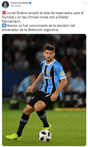 Scaloni amplió la lista de reservados para Qatar 2022.