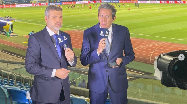 Kuffner-Varsky, la dupla de DIRECTV. (Foto: instagram @gustavokuffner)