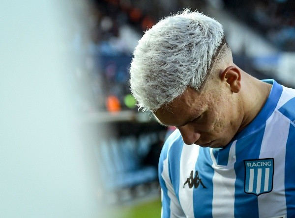 Enzo Copetti se pierde el choque de Racing frente a Boca por la final del Trofeo de Campeones 2022 (Foto: Getty Images)