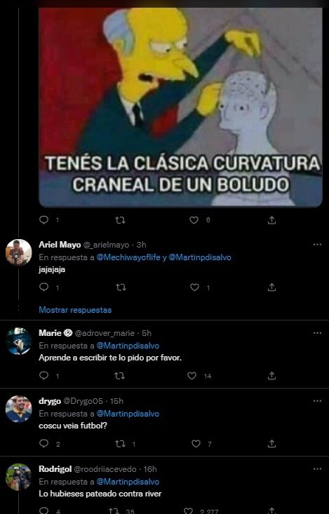 Las respuestas a Coscu.