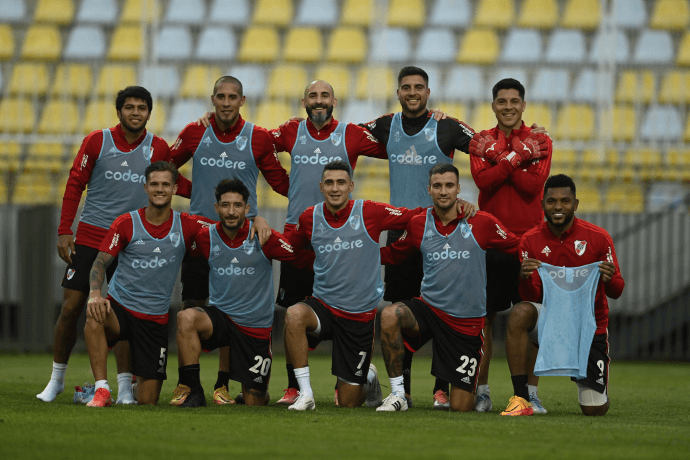 El equipo ganador en Viña del Mar. (Foto: River)