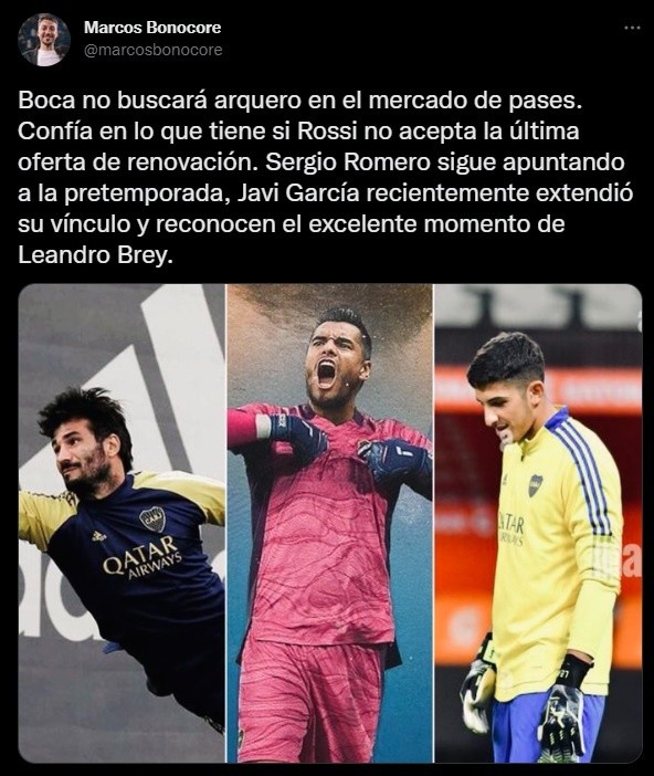La decisión de Boca.