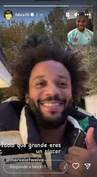 Fabra y su charla con Marcelo.