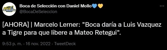 ¿Vázquez por Retegui?